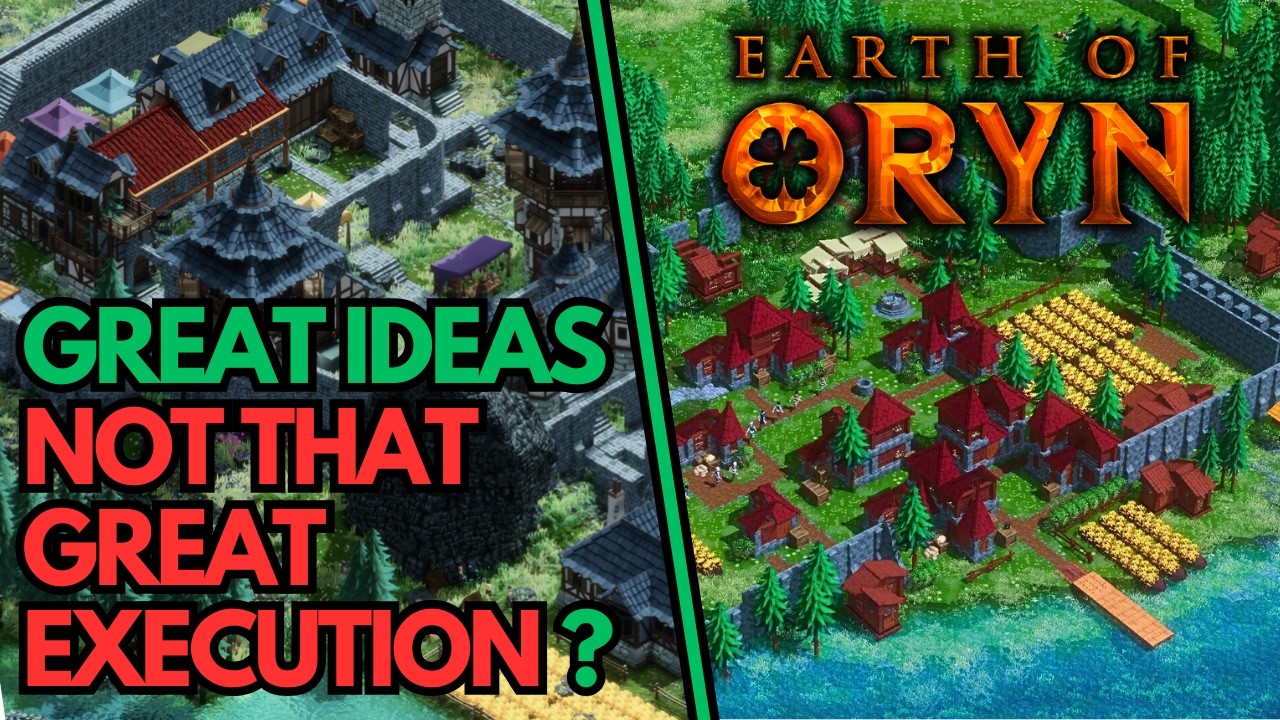 EARTH OF ORYN — градостроительный симулятор с большими перспективами, но не очень удачным исполне...