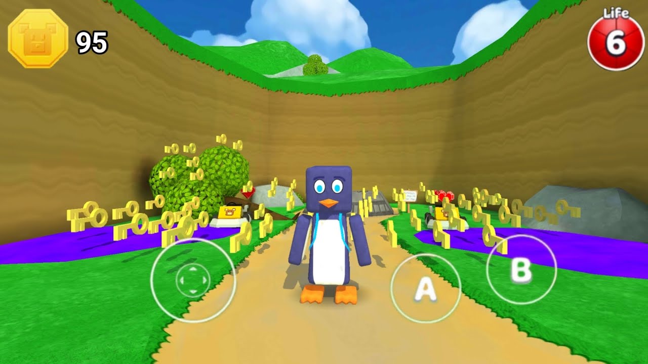 Penguin in Turtletown / Super Bear Adventure Gameplay Walkthrough 