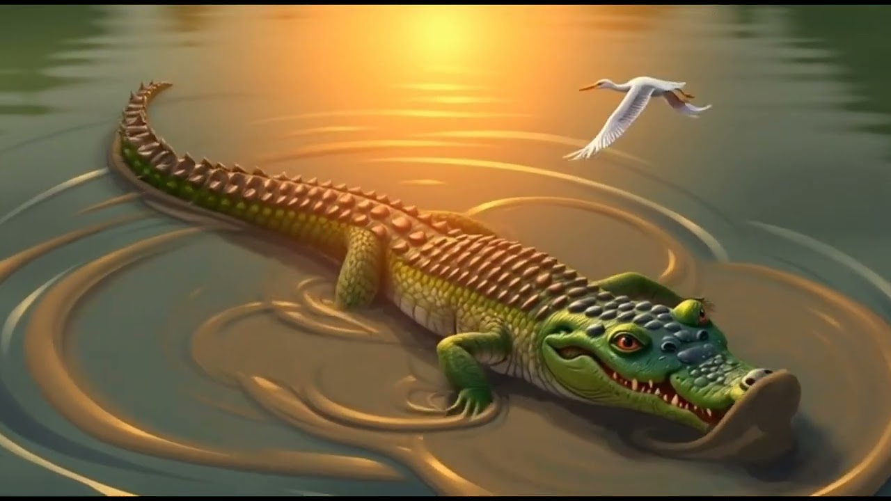 बगुला और मछली की कहानी..!!! 🦩🐟                  “चमकी और बगुला दादा” 🦩🦩🐬🐟🐟