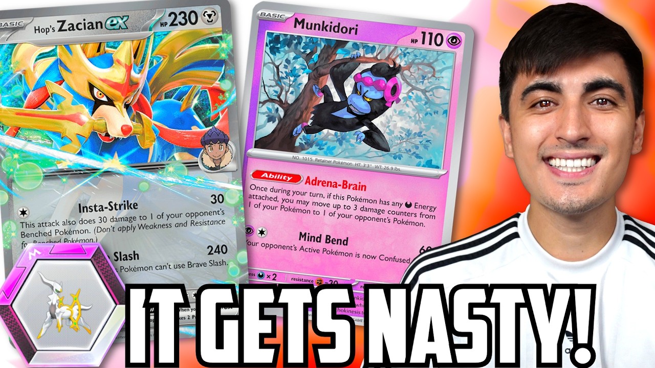 1 Hour of Hop's Zacian ex Gameplay! Pokemon TCG Live (Arceus Rank)