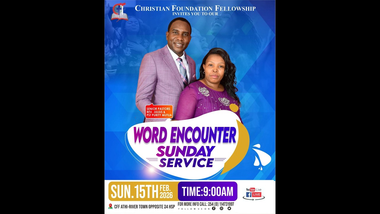 Benefits Of Divine Direction || Overseer Julius || Sunday Service Main Two || CFF Athi-River.
