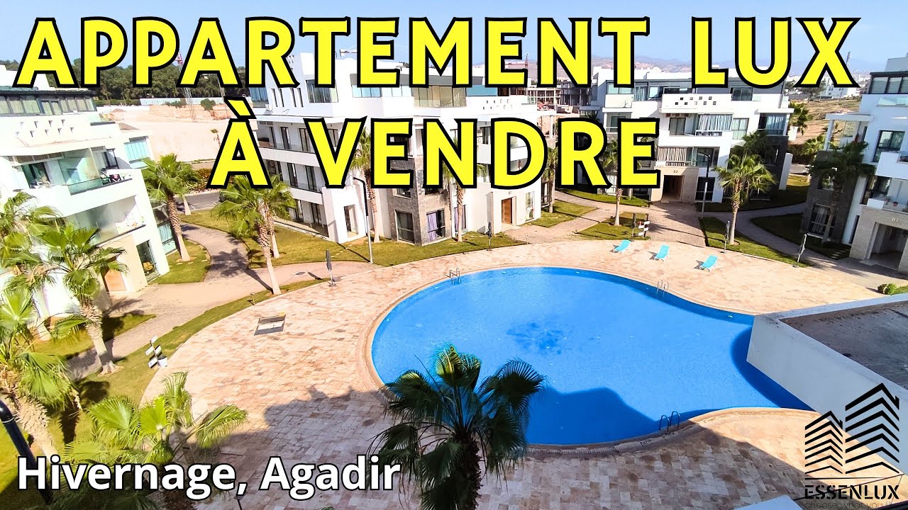 🥰🥰Appartement de luxe à Vendre a Agadir, 5 min a la plage 😍😍 شقة فاخرة للبيع بأكادير👍