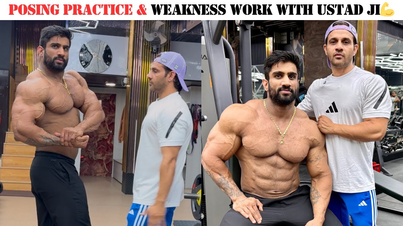 Off Season Planning With Ustad Ji💪| Posing Practice For Last Show Of Year💯
