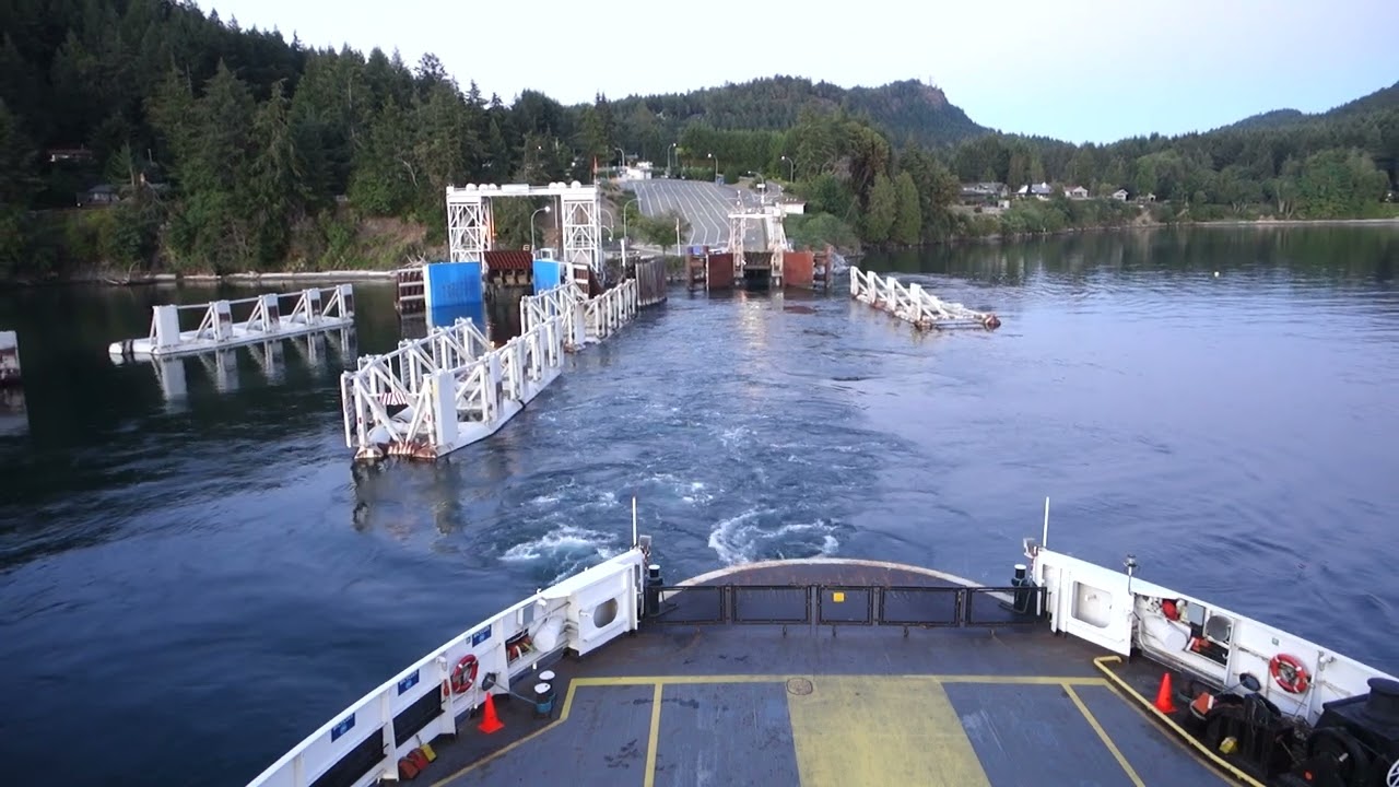 BC Ferries MV Queen of Cumberland Departing Village Bay on July 4th 2024