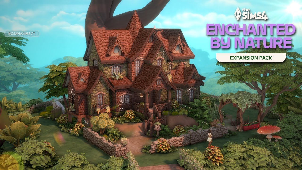 Fairy Cottage  🍄✨ | GIVEAWAY | The Sims 4 Enchanted by Nature 🌿EARLY ACCESS