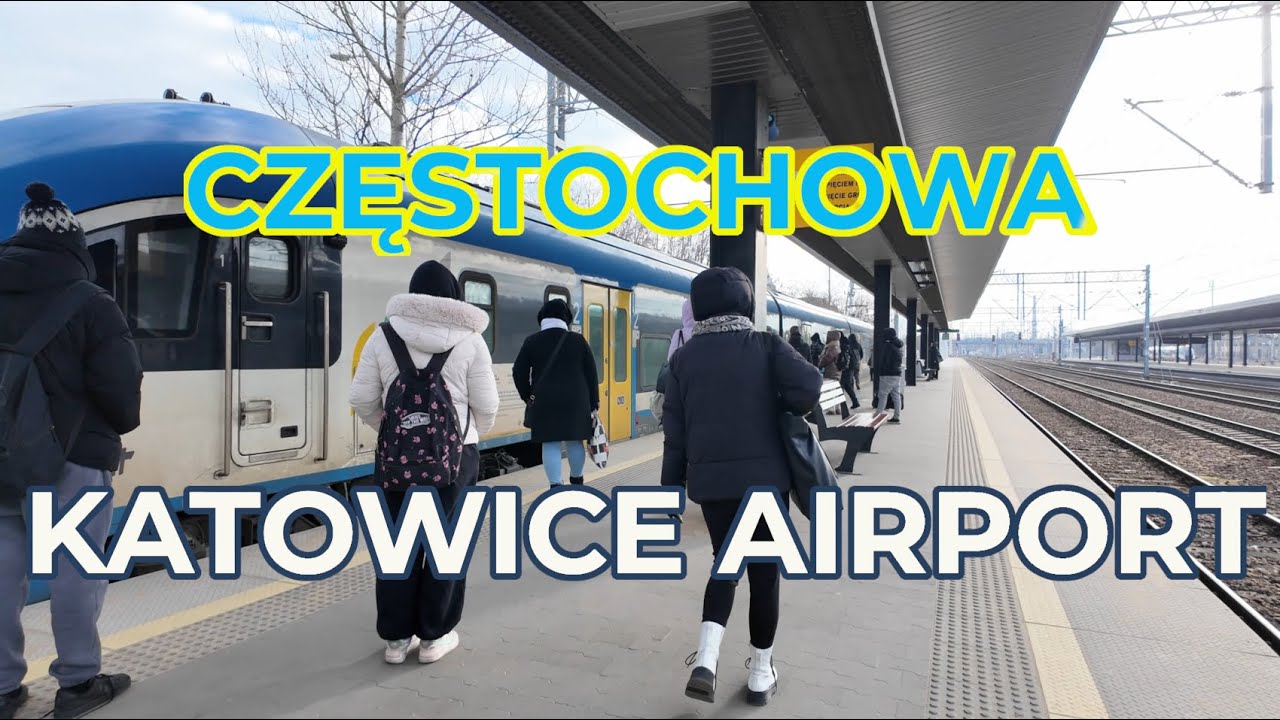 Z Częstochowy do Katowice Airport pociągiem