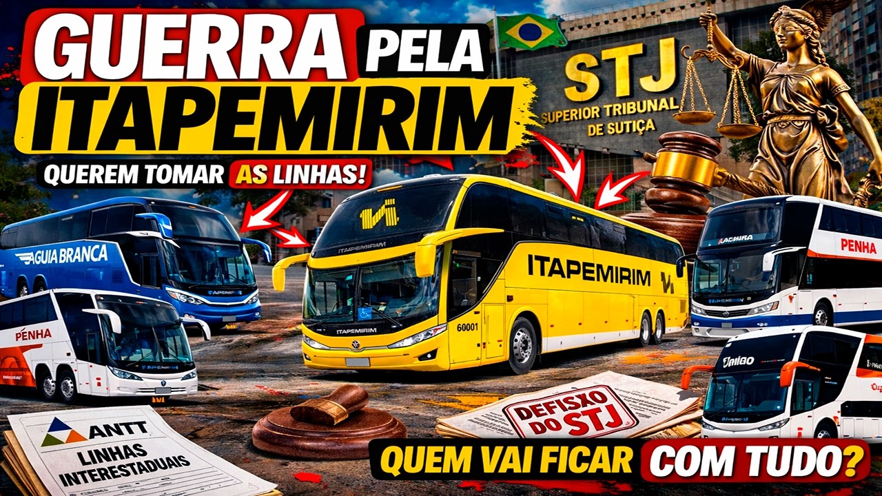 FUTURO DA ITAPEMIRIM: STJ vai decidir quem fica com as linhas! 😱
