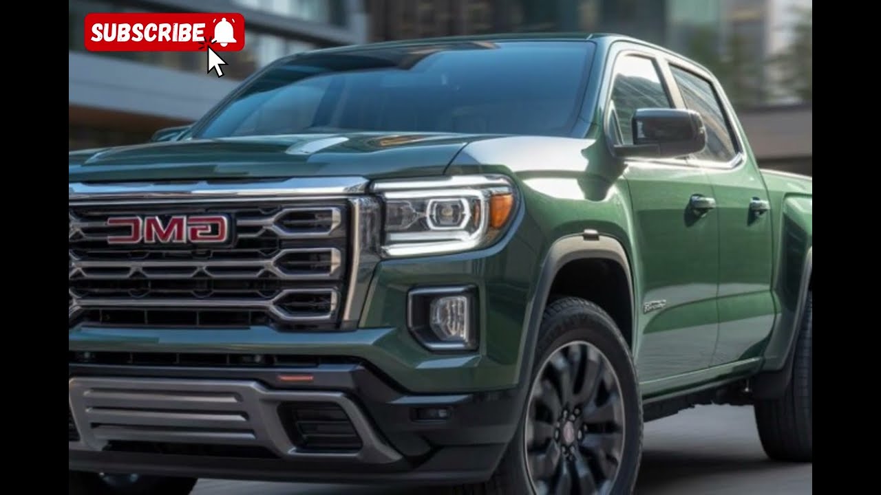 GMC Canyon 2027 — среднеразмерный пикап, который умеет всё!