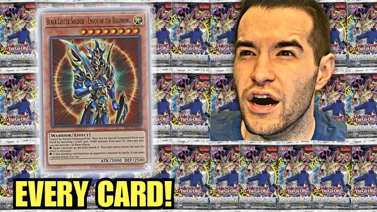 Opening NEW Invasion Of Chaos Until I Pull EVERY Holo!