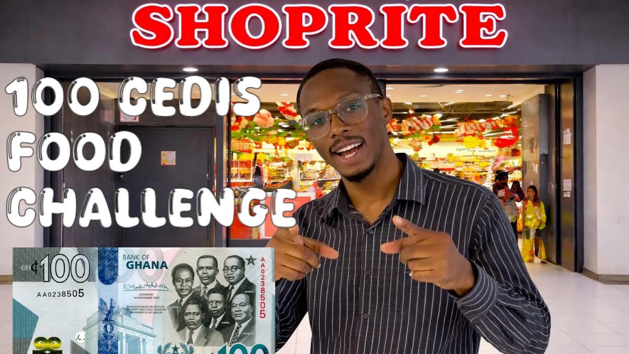 100 Cedis Food Challenge at Shoprite