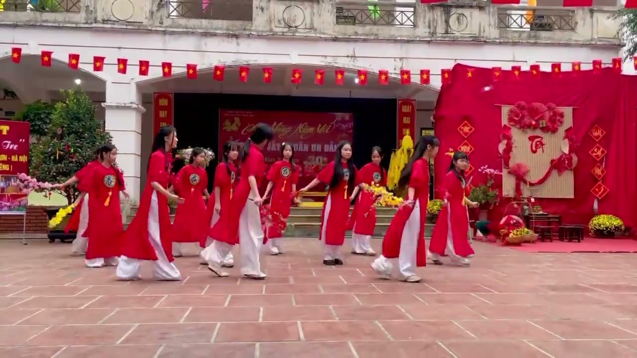 NHƯ HOA MÙA XUÂN (TIẾT MỤC LỚP 6B -CHÀO XUÂN 2026-THCS Phù Linh)