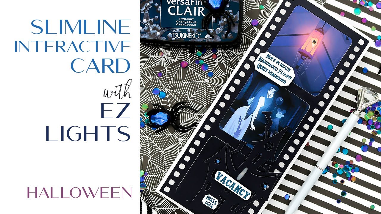 EZ Lights + Whimsy Stamps 31 Nights of Halloween