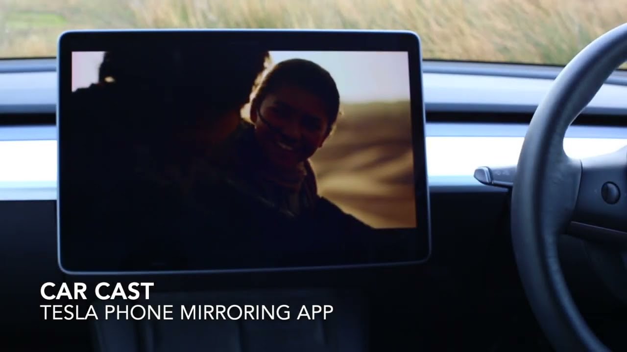 Car Cast - Tesla Phone Mirroring App