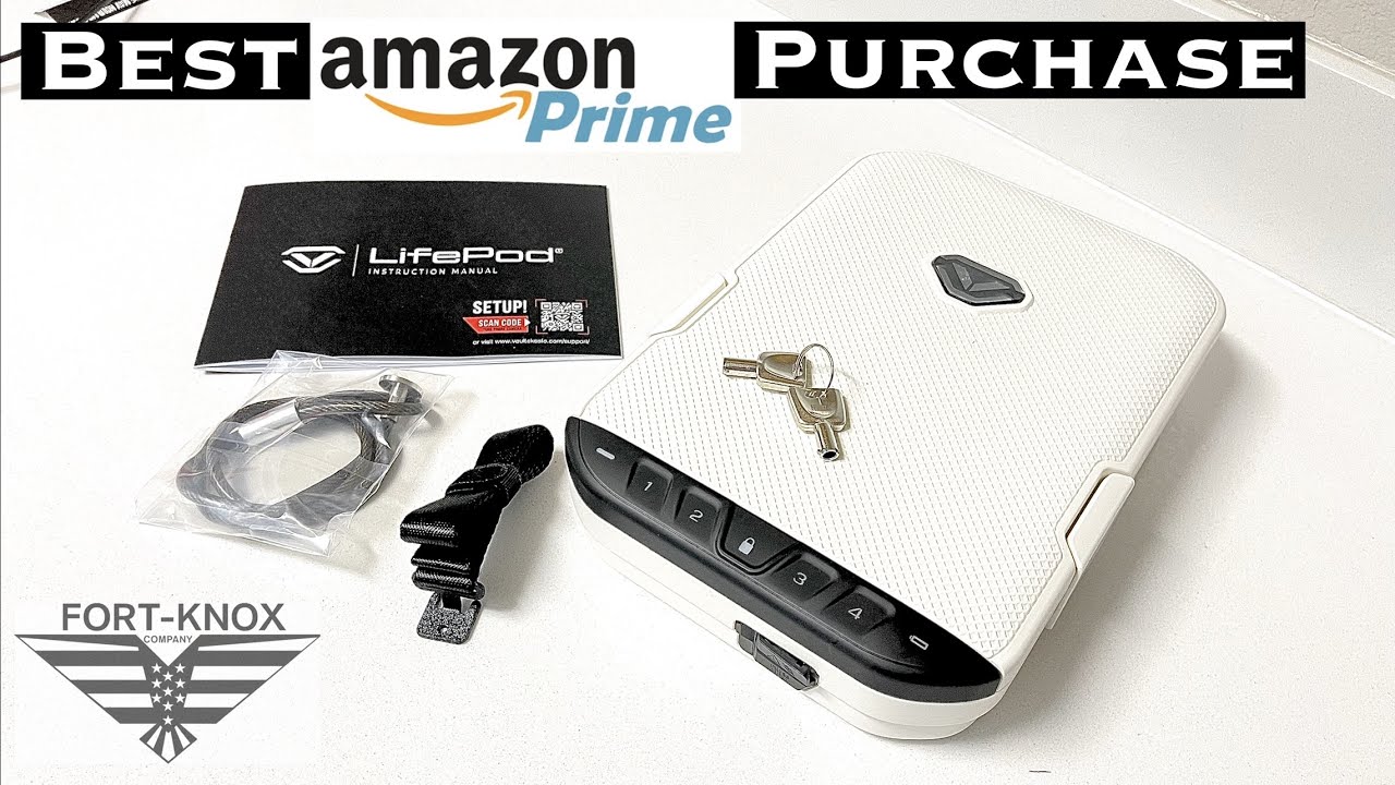 Vaultek LifePod Safe Review | BEST Amazon Purchase!! | Waterproof Travel Case Electronic Lock Box