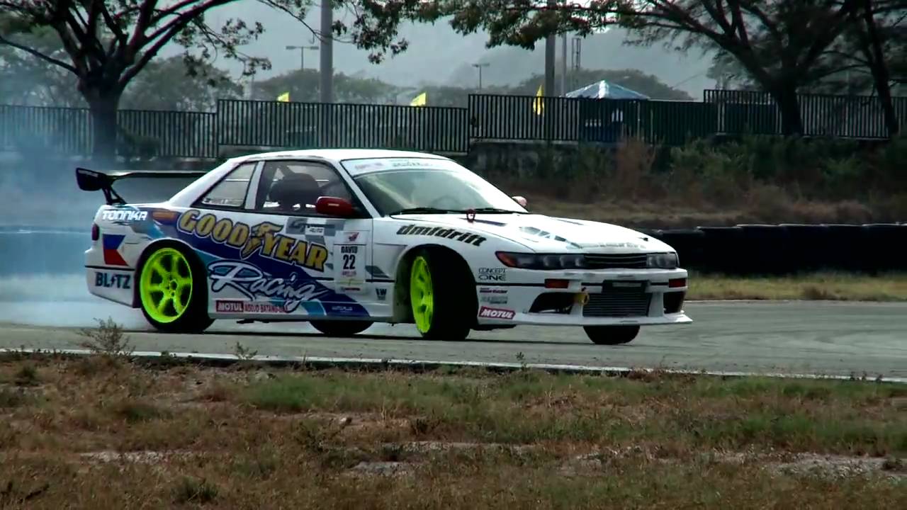 Goodyear racing goes drifting