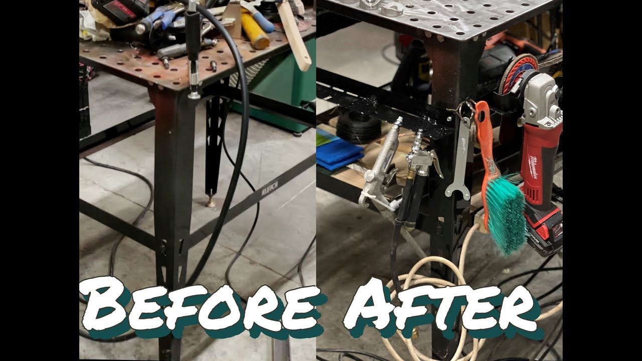 Klutch welding table upgrade