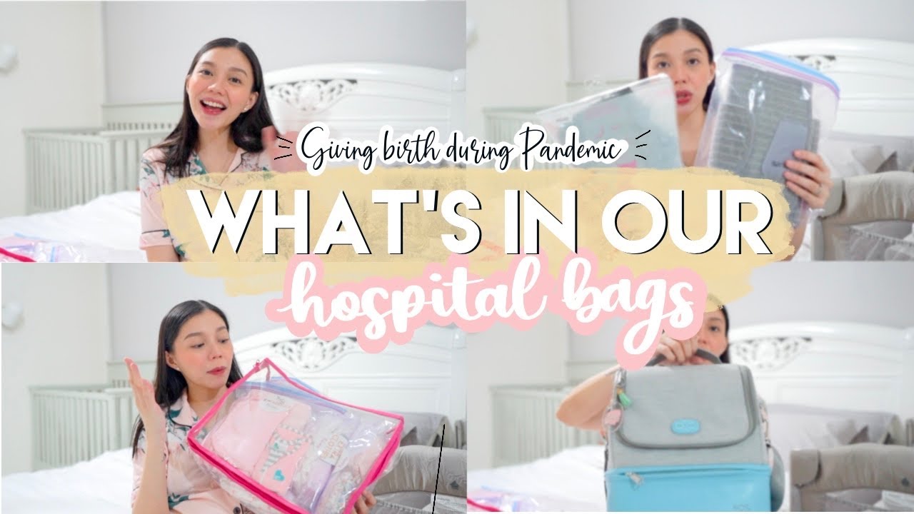 WHAT’S IN OUR HOSPITAL BAGS BABY AND MOMMY during PANDEMIC | Peevee Dela Rosa