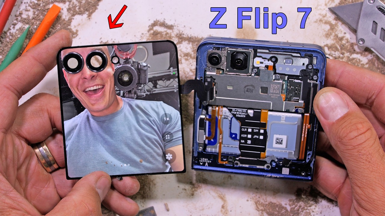 Samsung Flip 7 TEARDOWN - I thought it was impossible... 