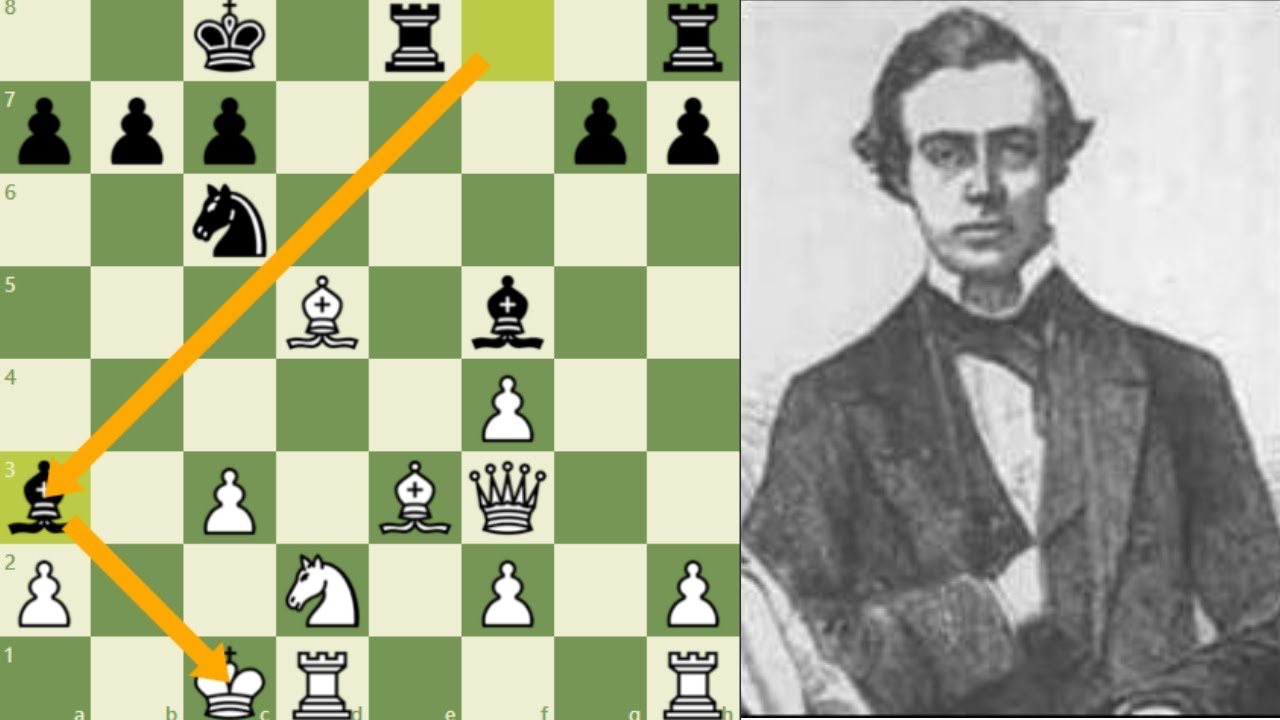 EL JAQUE MATE QUE JAMÁS PODRÁS OLVIDAR: Shulder vs Boden (Londres, 1860)