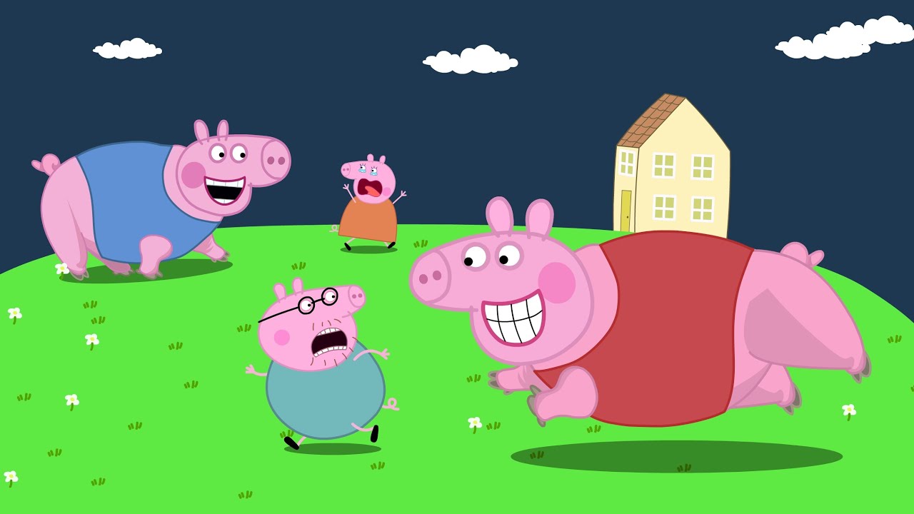 Peppa's family is so happy!! Peppa Pig Funny Animation