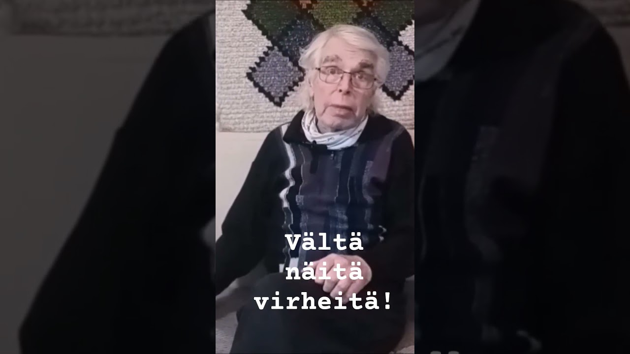 &Auml;l&auml; tee n&auml;it&auml; virheit&auml;