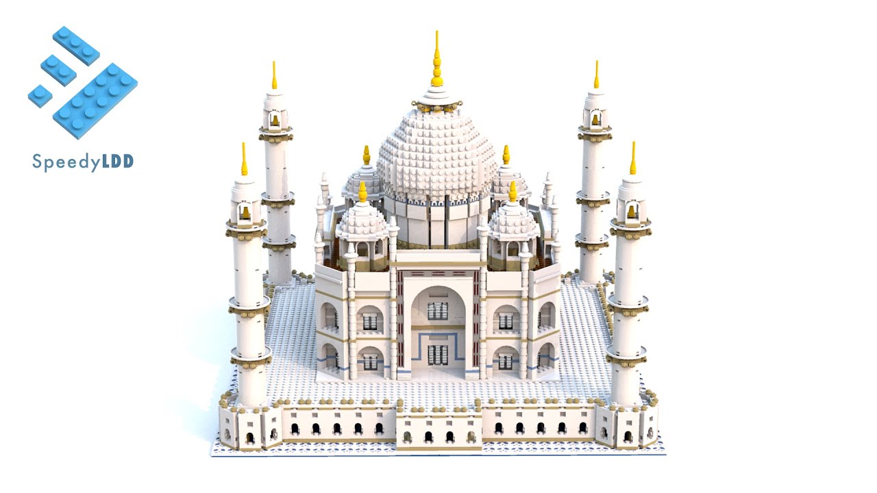 LEGO 10189 Taj Mahal LDD Digital Speed Build
