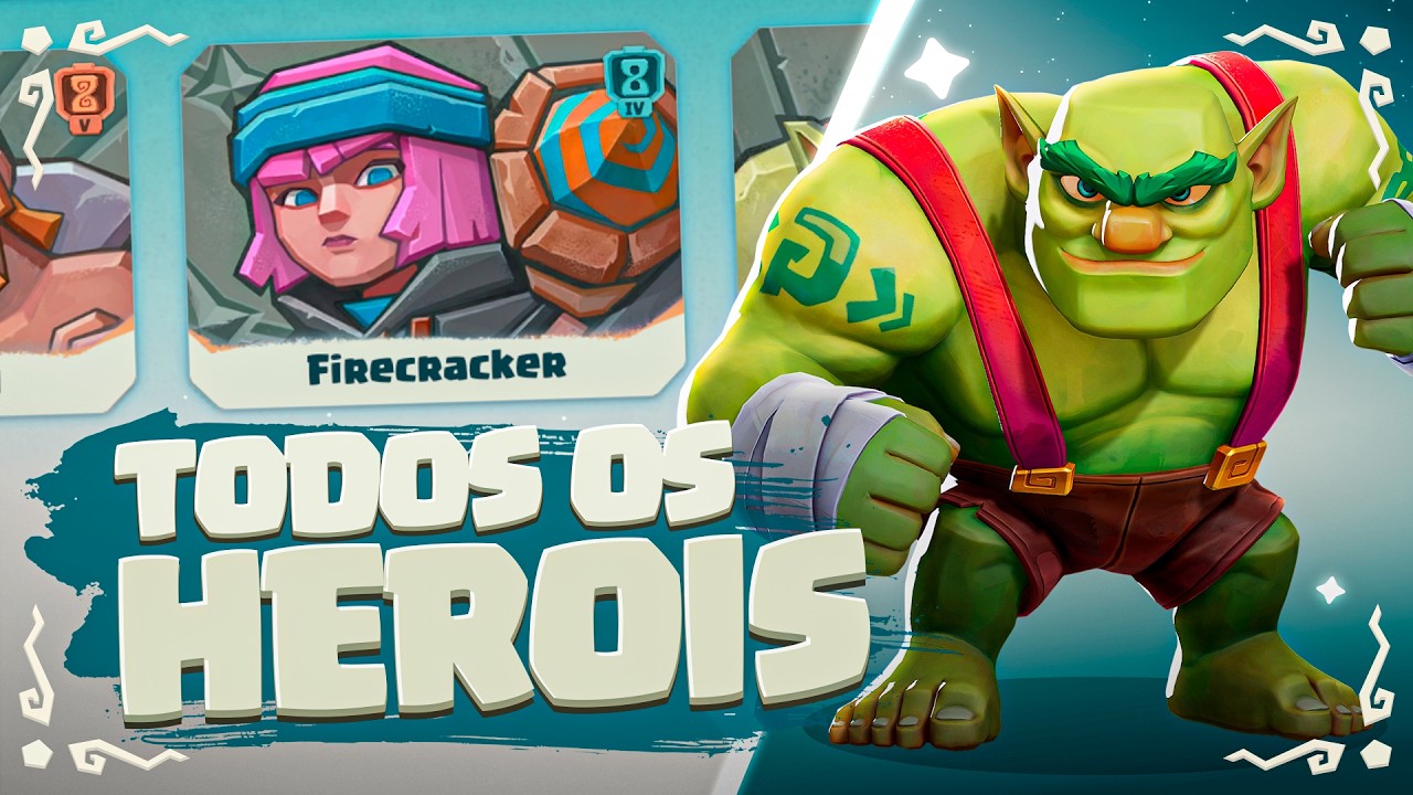 ALL HEROES and ABILITIES in the NEW SUPERCELL CLASH GAME, PROJECT R.I.S.E (Clash Heroes)!