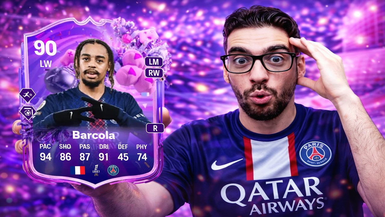 This FUT Birthday Bakery EVO Made Barcola BROKEN 😳