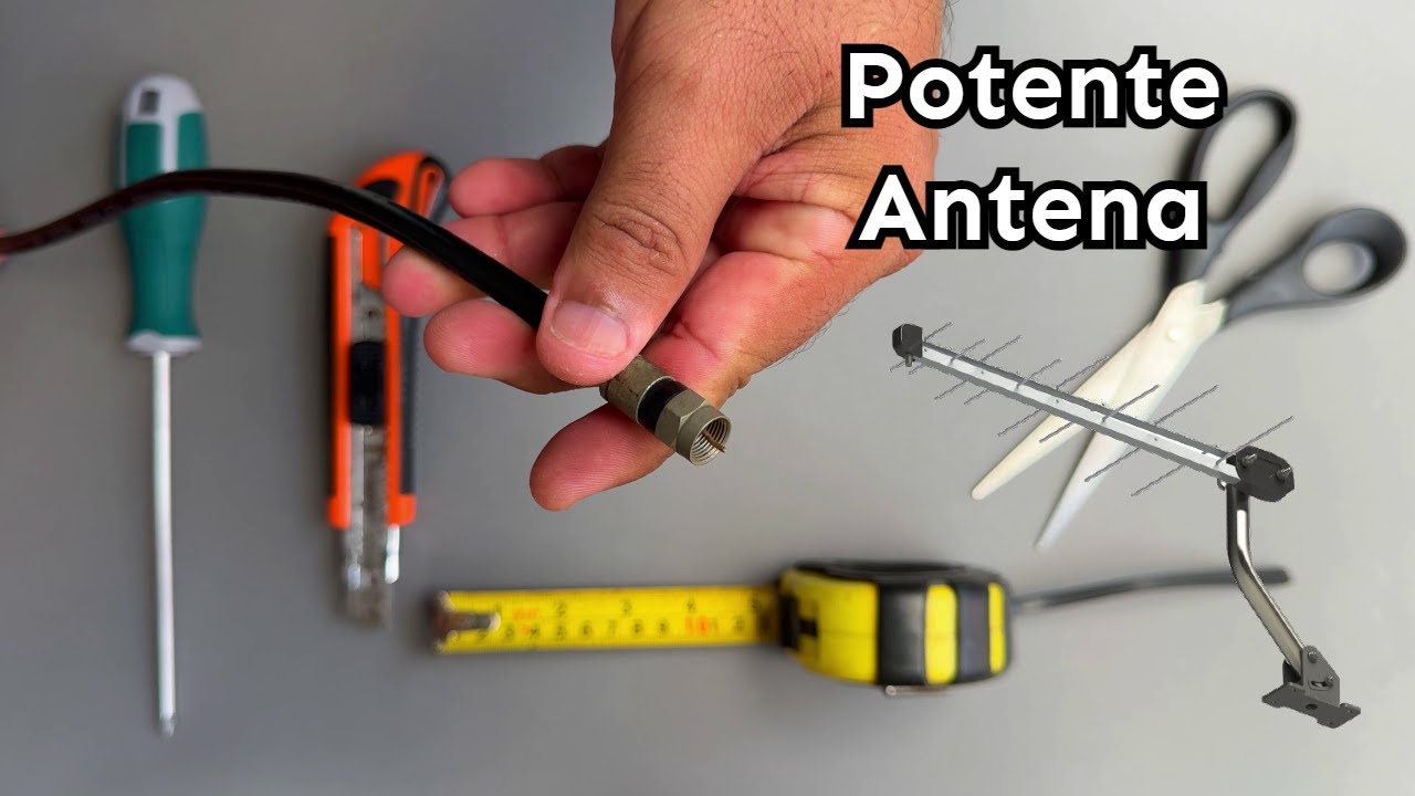 Como Hacer Una Antena Para Radio AM FM - Antena Casera Inventos