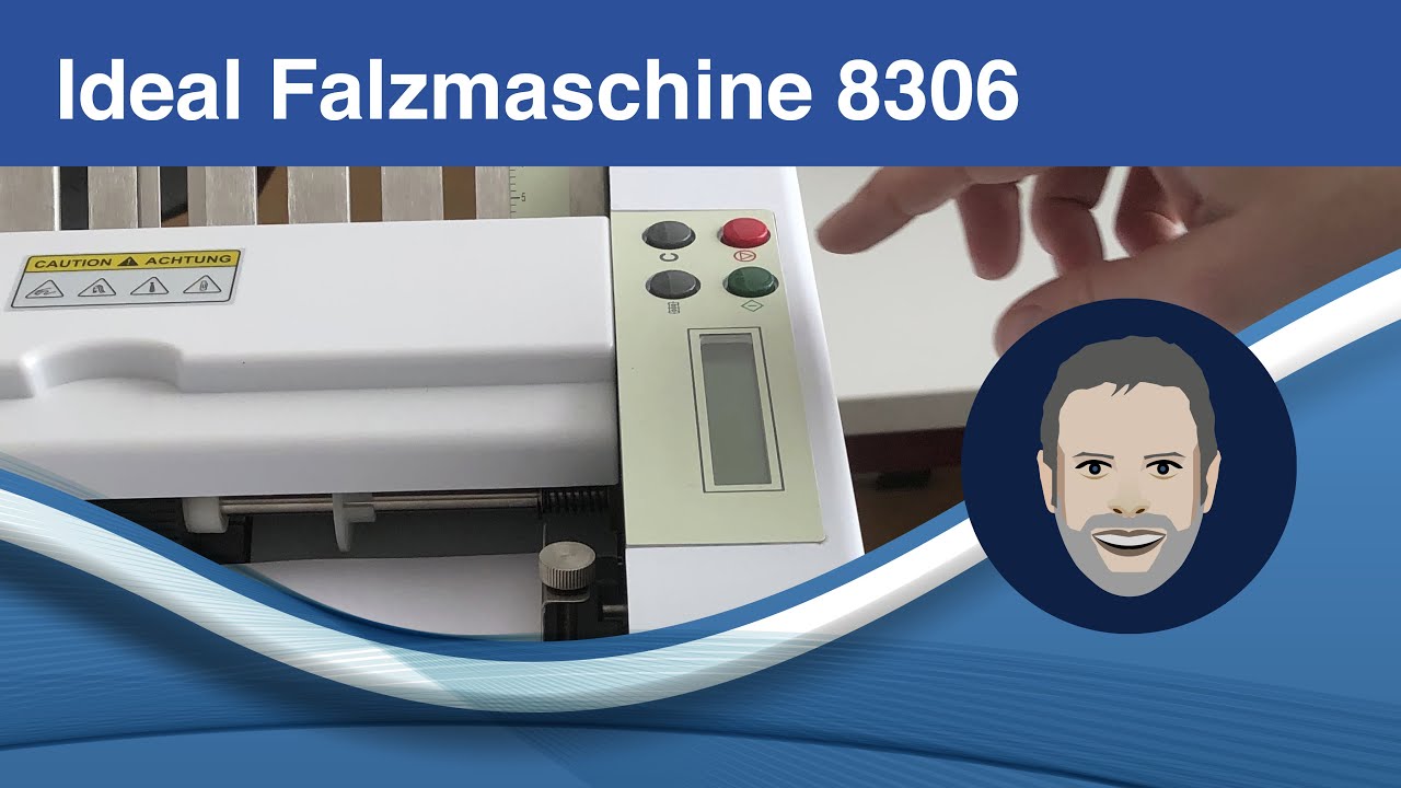 Ideal Falzmaschine 8306 – Einstellungen