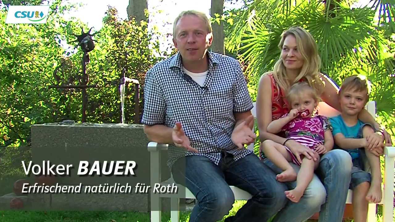Volker BAUER - erfrischend nat&uuml;rlich in den Bayerischen Landtag 2013