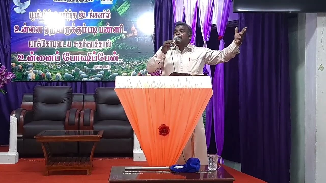 உனக்காக கர்த்தர் செய்யும் காரியத்தை, உன் கண் காணவில்லை.!|PAS.JEBA SAM|GATE OF PRAISE CHURCH |MADURAI