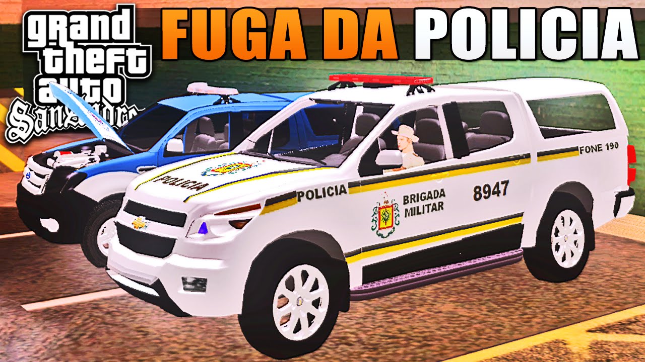 GTA Policia - Brigada Militar em Perseguição