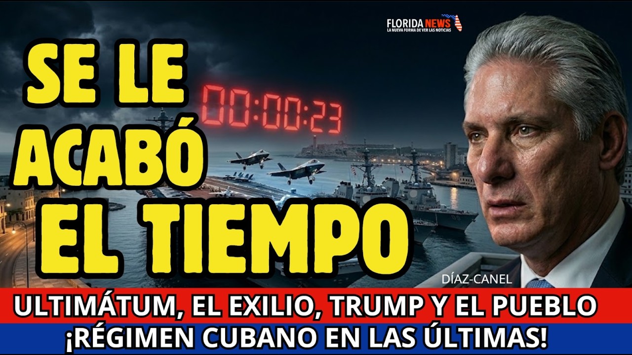 🚨Trump lanza ULTIMÁTUM a Cuba por el colapso, duro GOLPE en Irán y Venezuela CAMPEÓN mundial