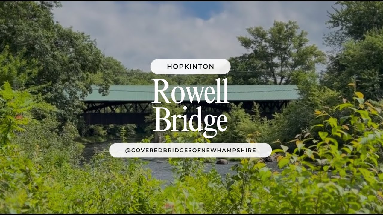 Rowell Bridge, West Hopkinton, New Hampshire
