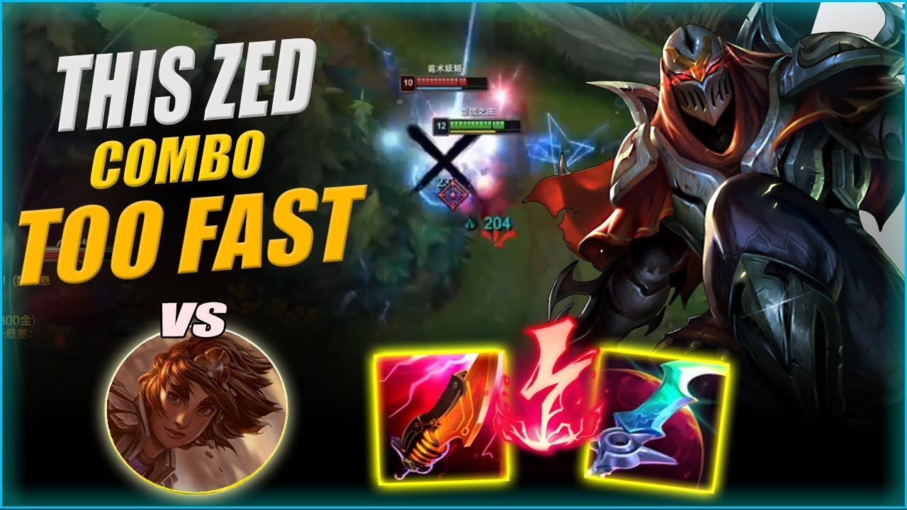 FANREN ZED - ZED VS TALIYAH | THIS ZED COMBO IS INASANELY FAST