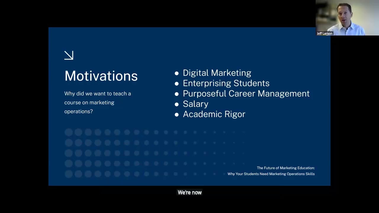 The Future of Marketing Education: Why Your Students Need Marketing Operations Skills