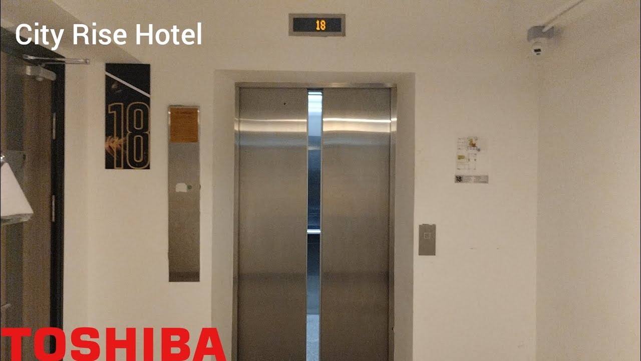 [Tallest MRL in Malaysia] Retake all Toshiba Elevator at City Rise Hotel in Miri, Sarawak, Malaysia.