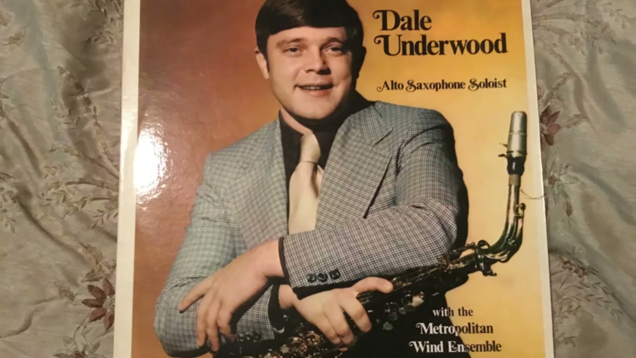 Dale Underwood - Alto Saxophone Soloist quadraphonic LP
