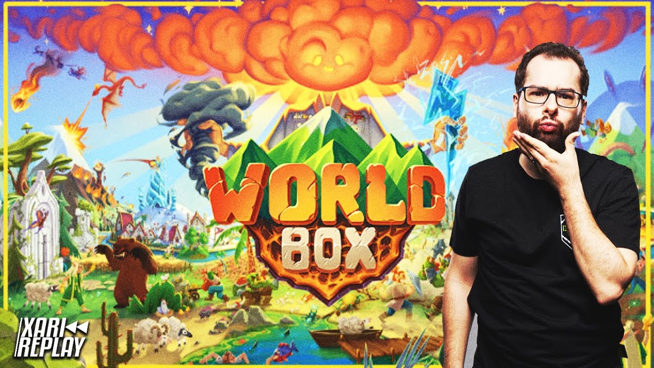 DÉCOUVERTE TOTALE de WORLD BOX le GODGAME 🤯⚡