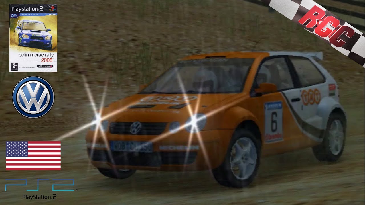 Colin McRae Rally 2005 | Volkswagen Polo S1600 | USA (S1) - South Catamount | PlayStation 2/PS2 HD