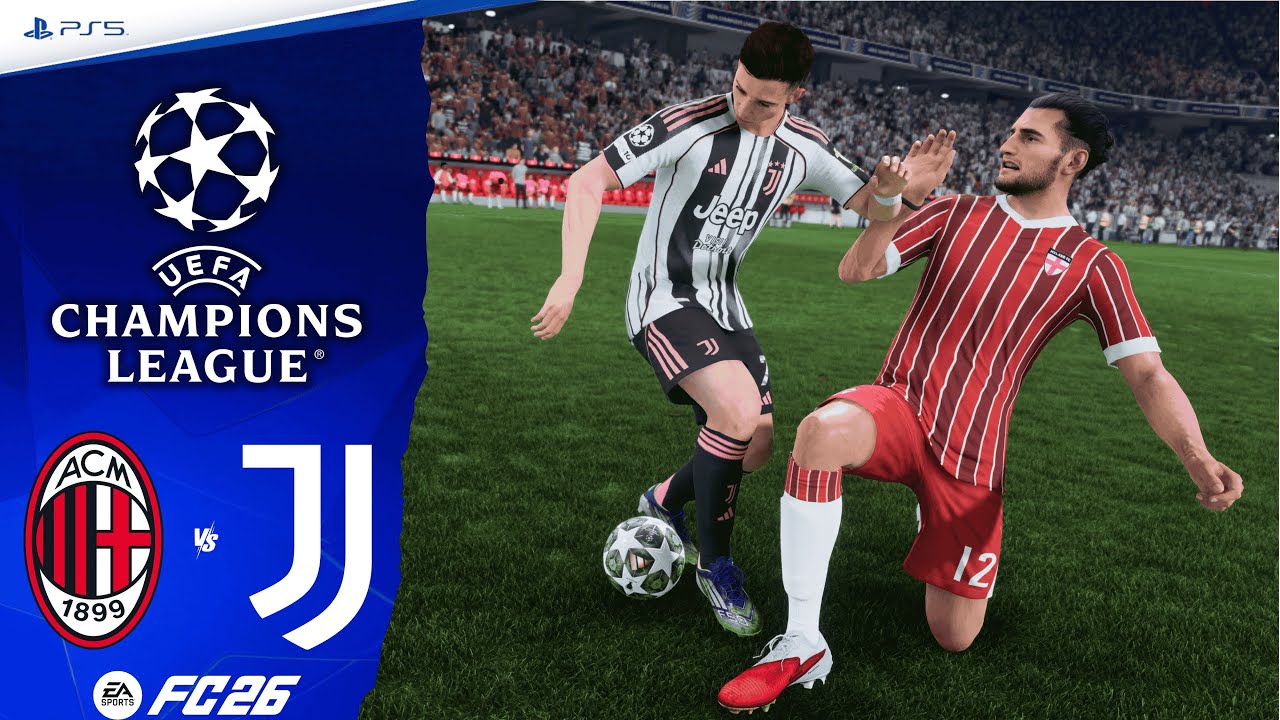 AC MILAN v JUVENTUS | UEFA CHAMPIONS LEAGUE - FINAL | FULL MATCH | FC 26 - PS5™ [4K]