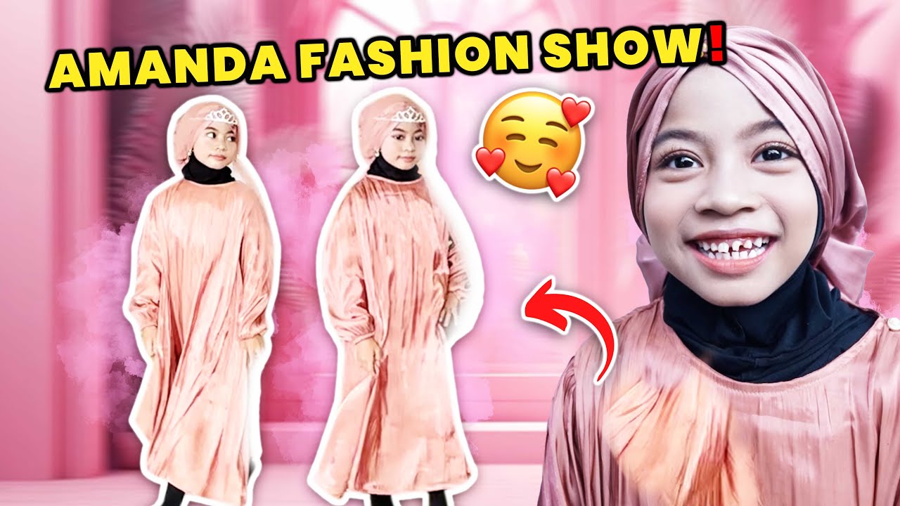 NGANTERIN AMANDA FASHION SHOW DI SEKOLAH!! SERU BANGET GUYS!!