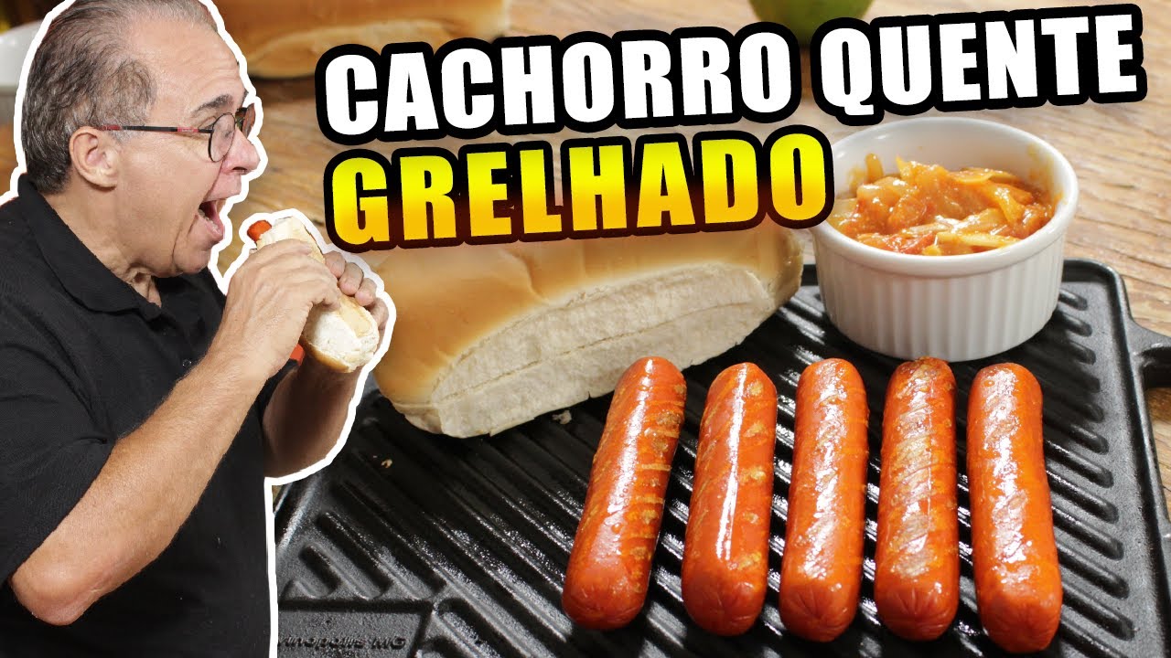 O Melhor Cachorro Quente Grelhado do Chef Taico