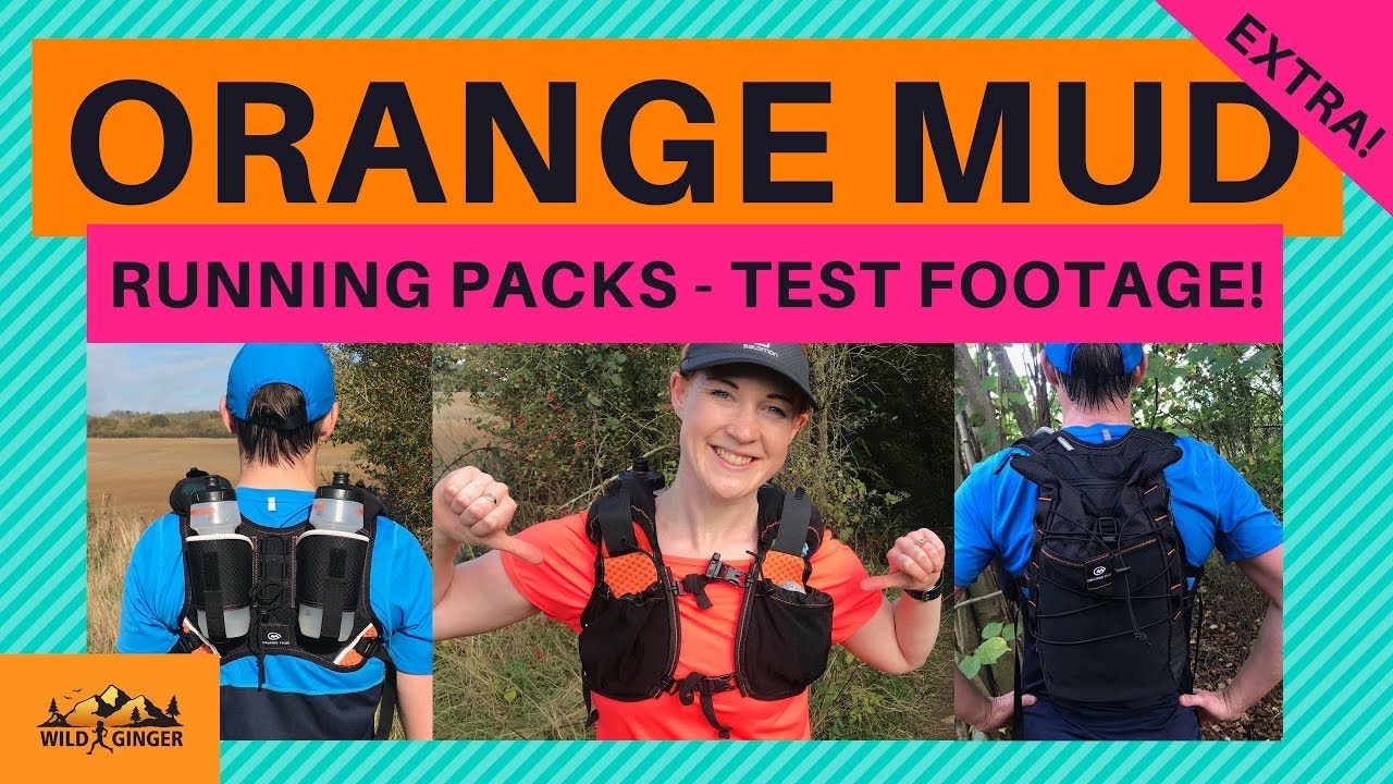 Orange Mud running packs review - EXTRA FOOTAGE