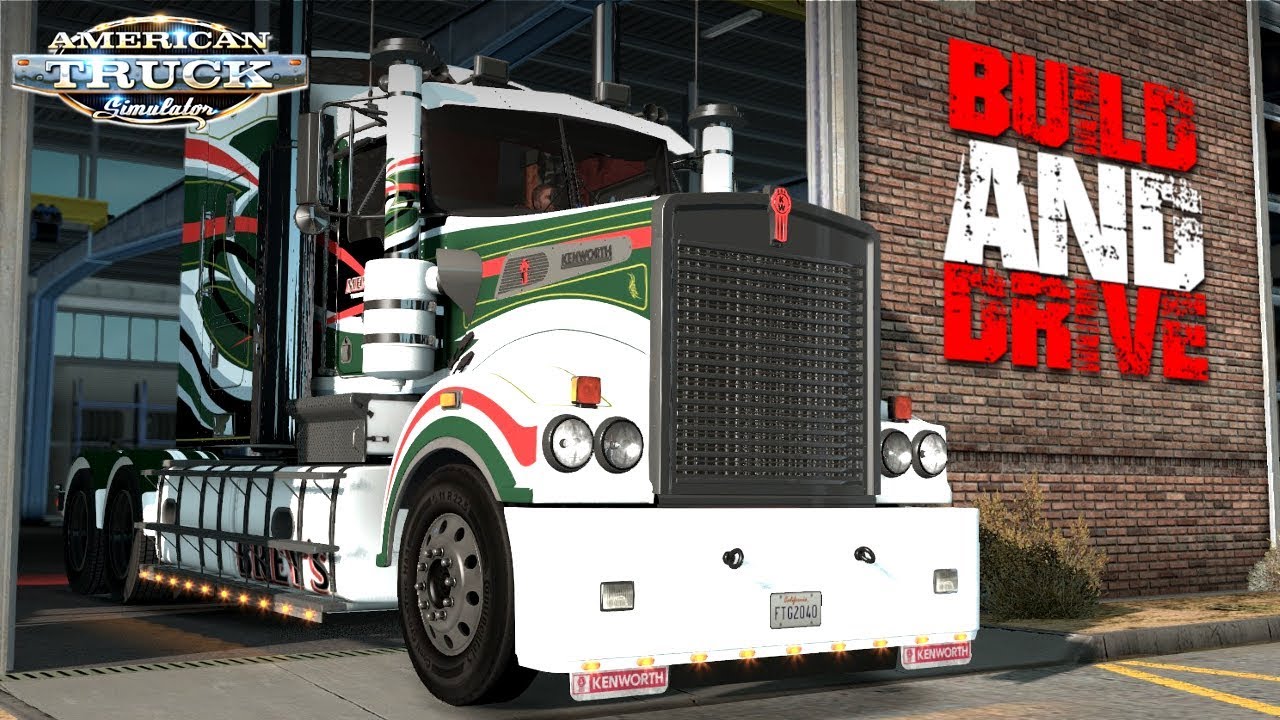 BUILD AND DRIVE AUSSIE STYLE !! | RTA-MODS KENWORTH T908 | AMERICAN TRUCK SIMULATOR