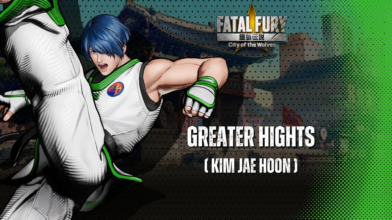 FATAL FURY: CotW BGM 🎧 GREATER HIGHTS - Kim Jae Hoon Theme