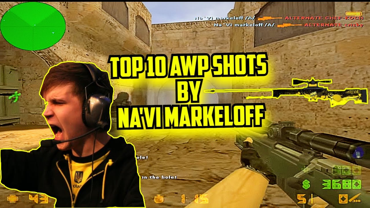 Top 10 AWP shots by NaVi markeloff