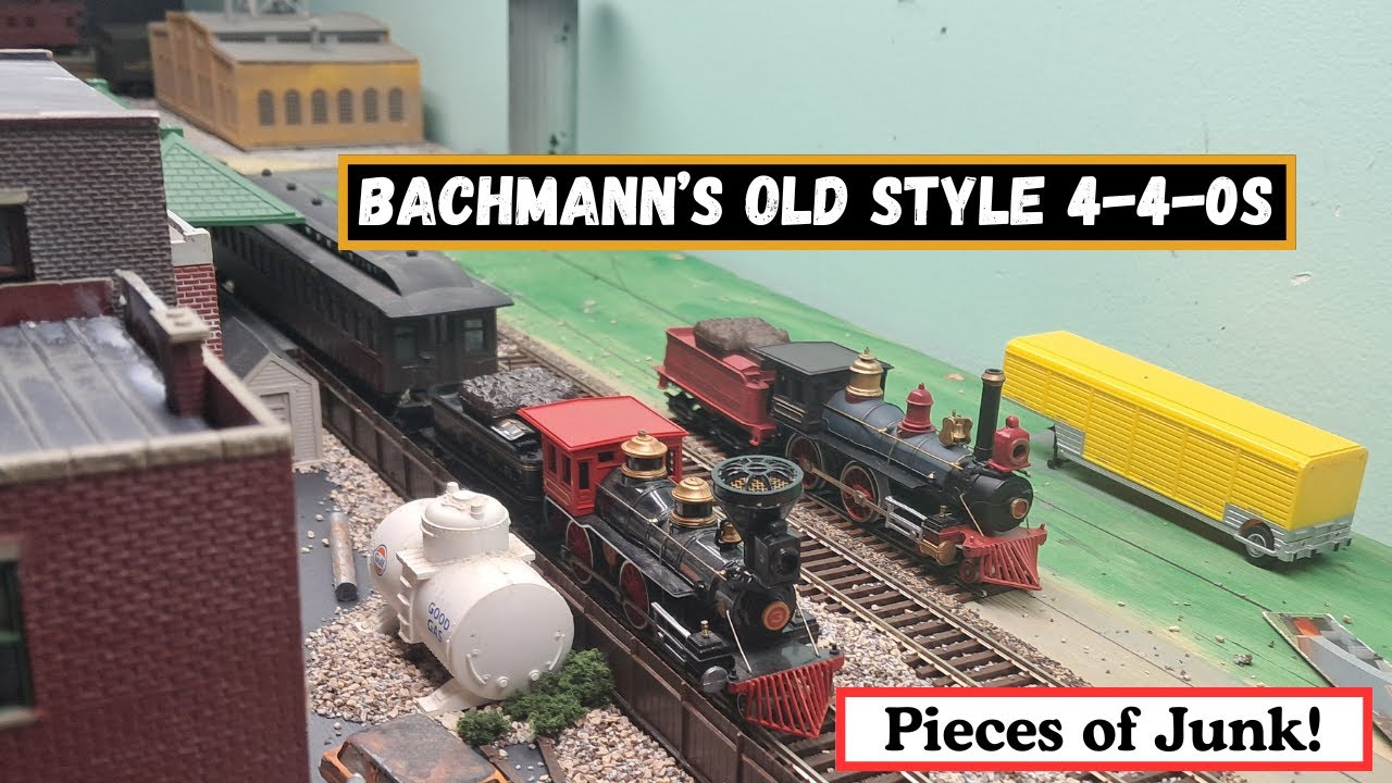 Repairing and Repurposing Bachmann's Horrible 4-4-0s