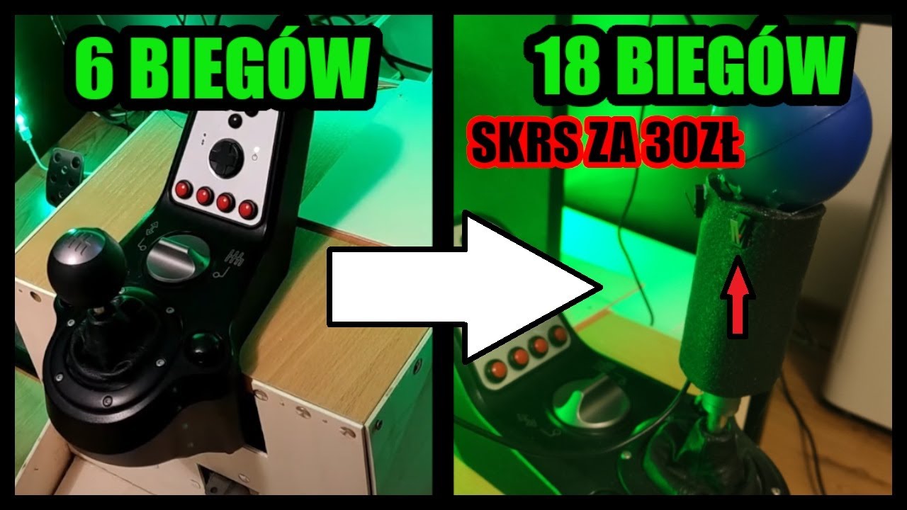 Tani i prosty 18 biegowy shifter do ETSa! #SKRS #ets2